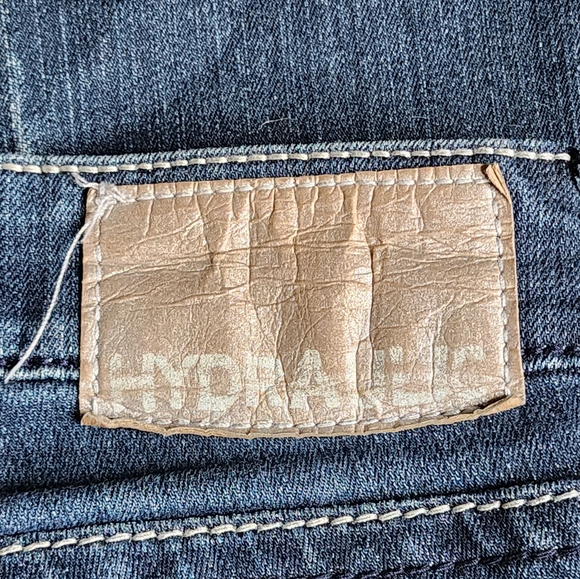 HYDRAULIC Lola Boot Cut Wide Leg Jeans - Picture 4 of 7